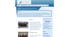Desktop Screenshot of efle.eu